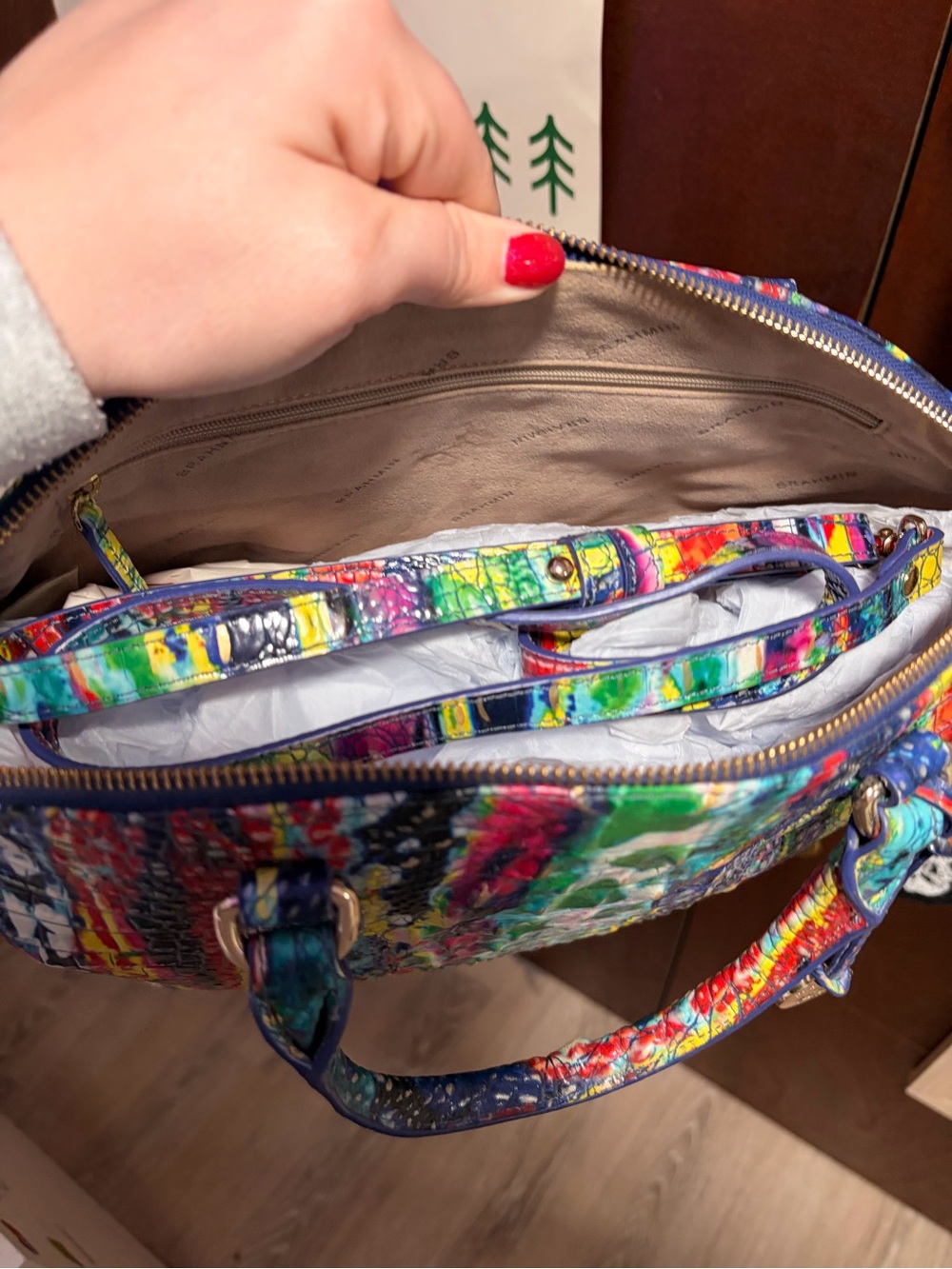 Brahmin Duxbury Satchel - Picture 3 of 3